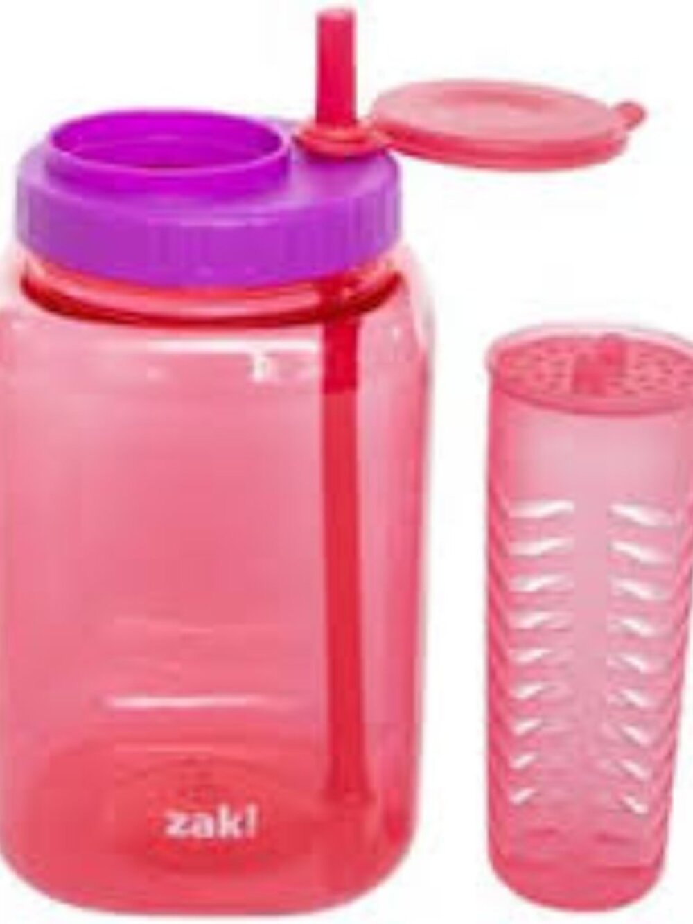 Zak! 47-Ounce Infuser Water Bottle With Straw-NWT